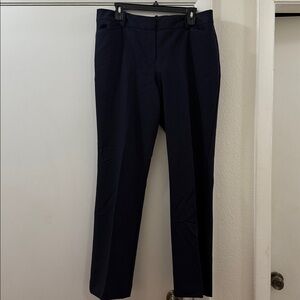 Liz Claiborne Navy Blue Audra Trousers